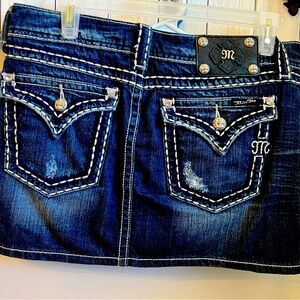 Miss me Denim skirt size 29